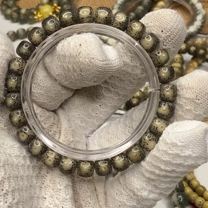 手串星月菩提黑冰卡9