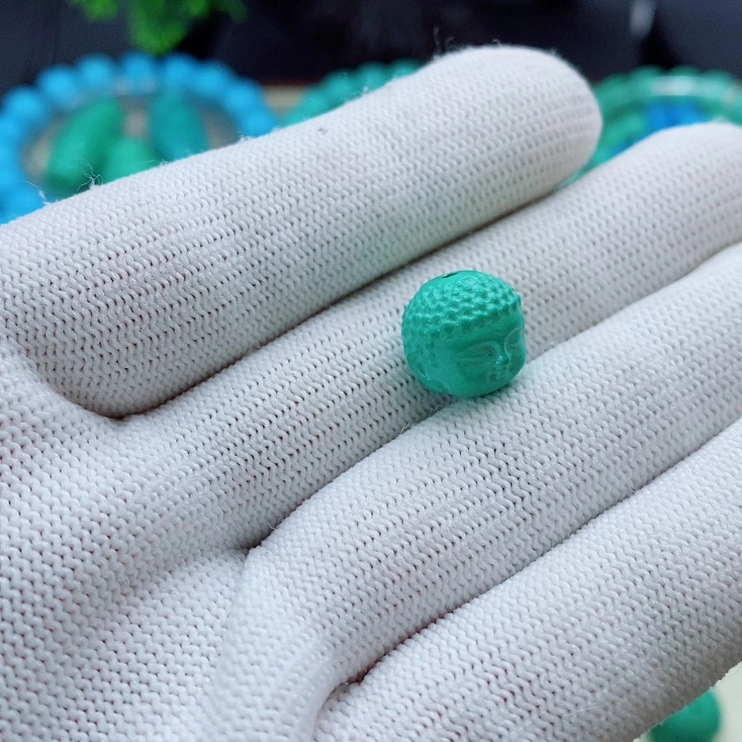 卡11mm宝宝佛一颗高瓷高绿