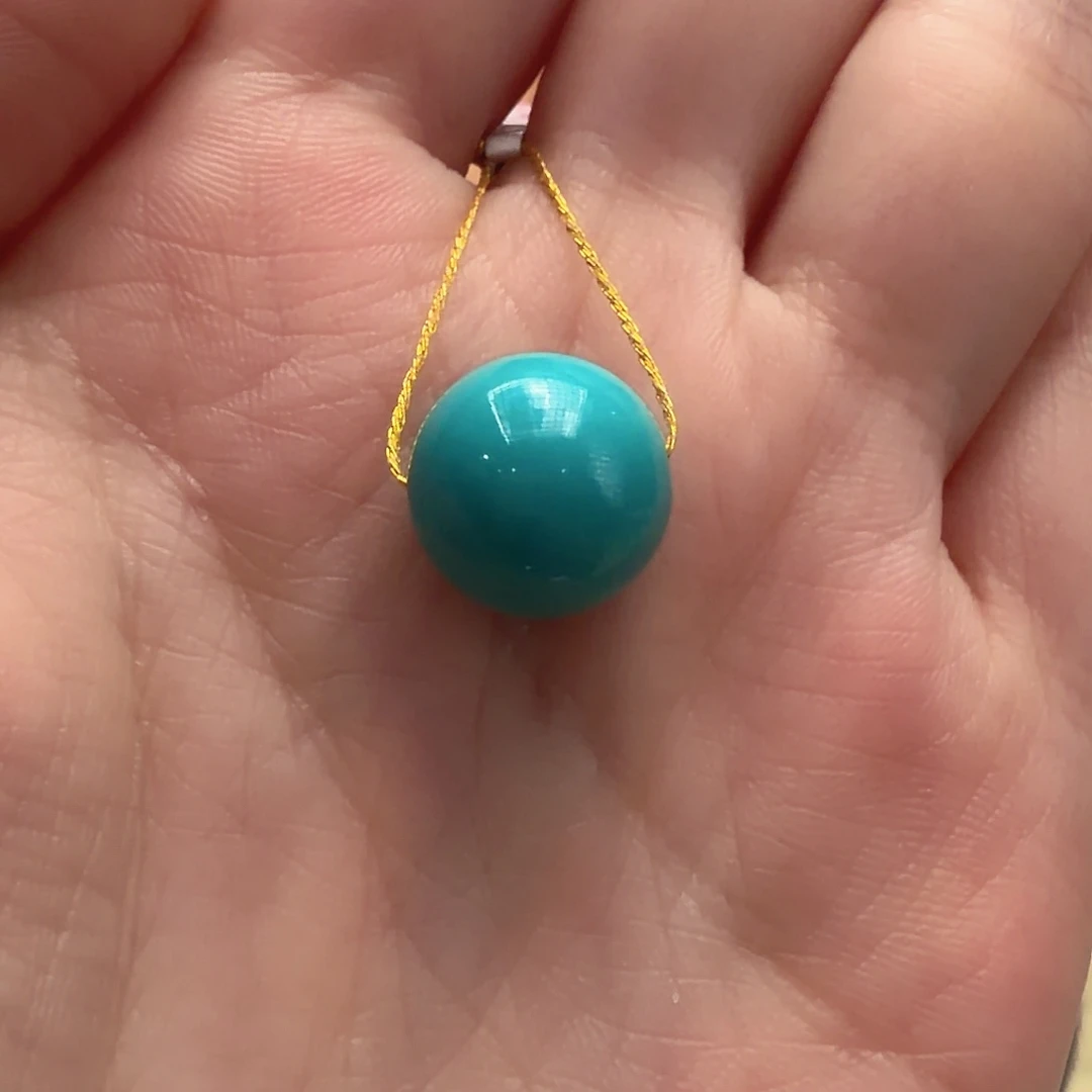 绿松石未镶嵌颈饰