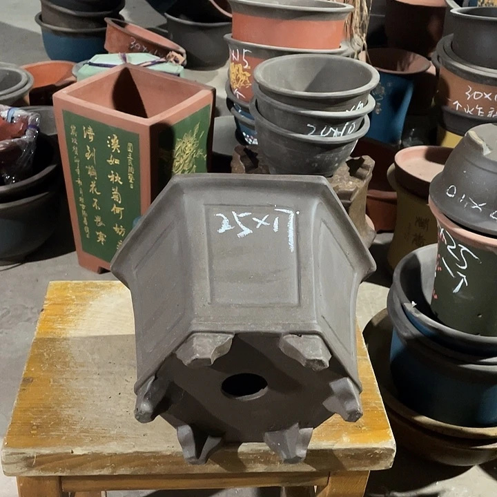宜兴紫砂花盆清仓
