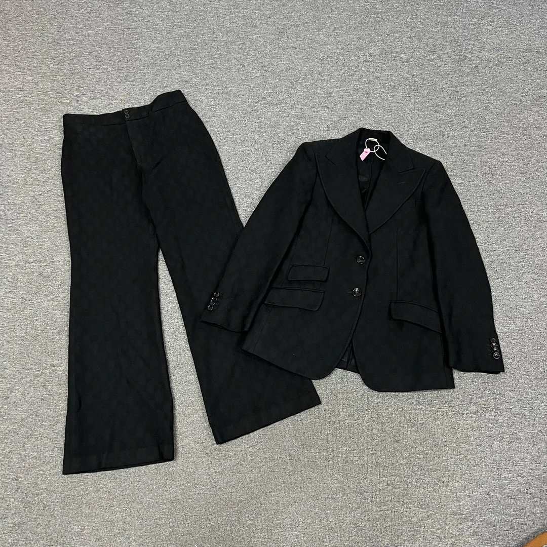 99新 AMIPARIS Gucci 双G西裤