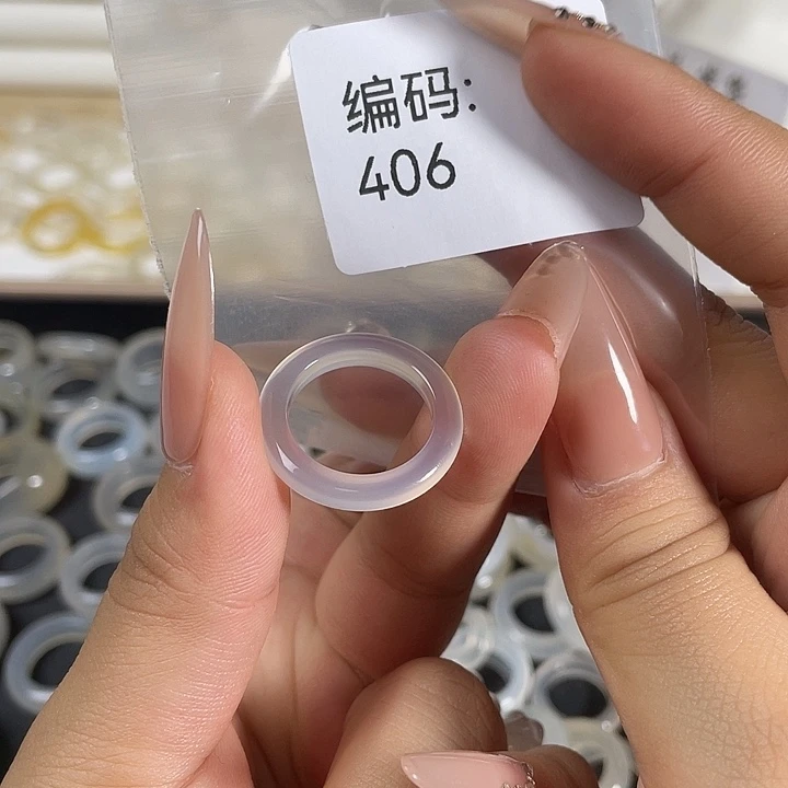 玛瑙/玉髓未镶嵌戒指406港15