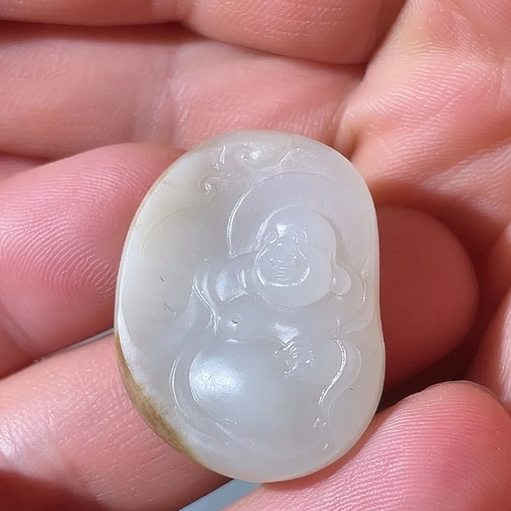 和田玉（白玉）未镶嵌吊坠(不含链)