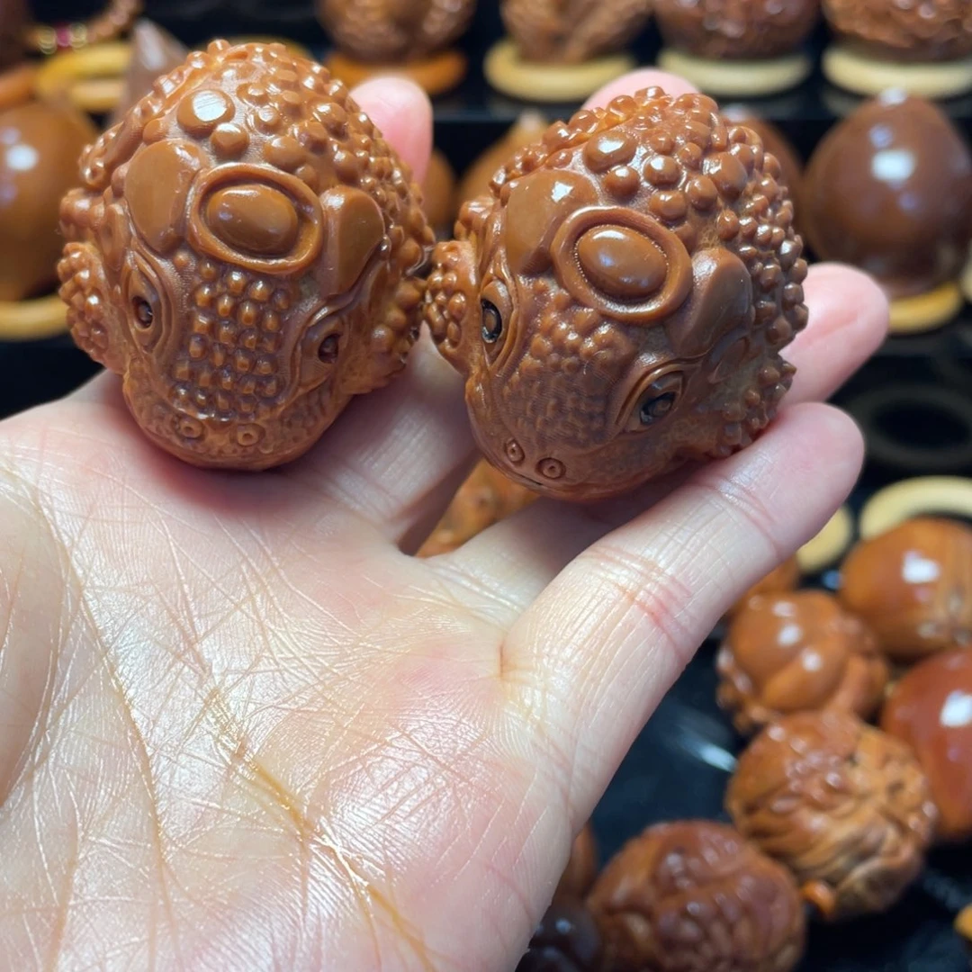 橄榄核手串/手链幽*金蝉一对