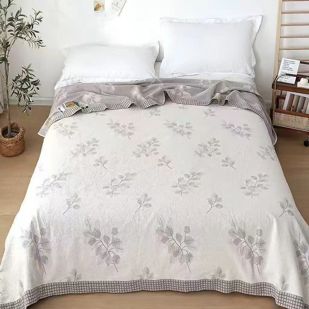 床盖毯【如初】2.3x2.5米 高端轻奢双人可铺可盖多功能盖毯