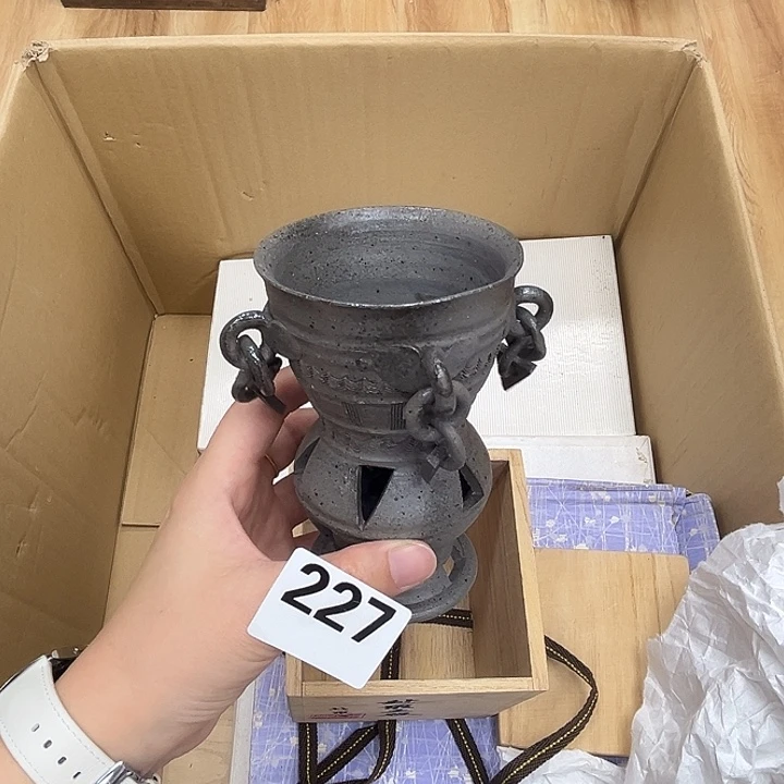 瓷片呀工艺品摆件瓷器摆件正能量