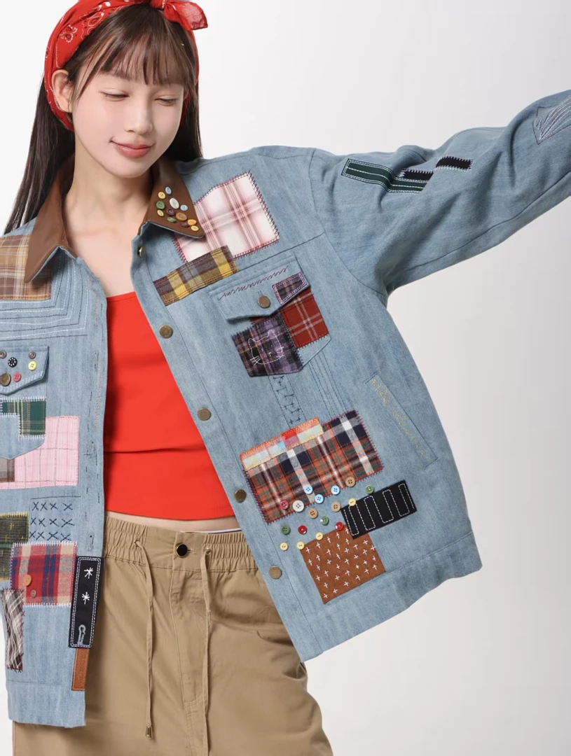 Mto Quinn |春夏新品上新重工贴布牛仔外套