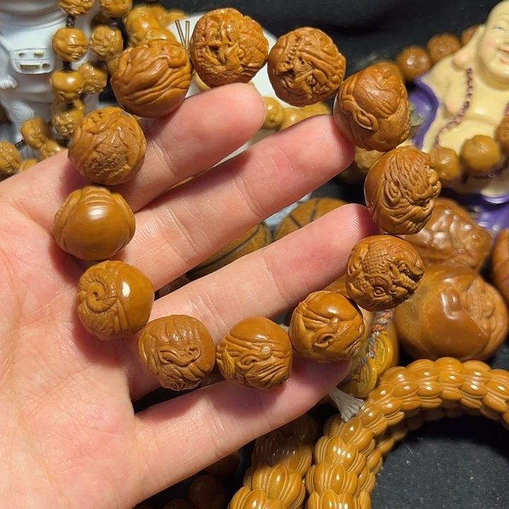手串/手链橄榄核十二生肖恶僧