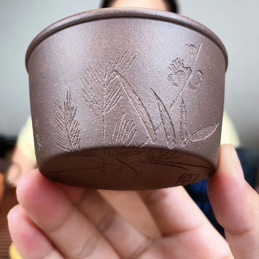 茶杯紫砂今天下午