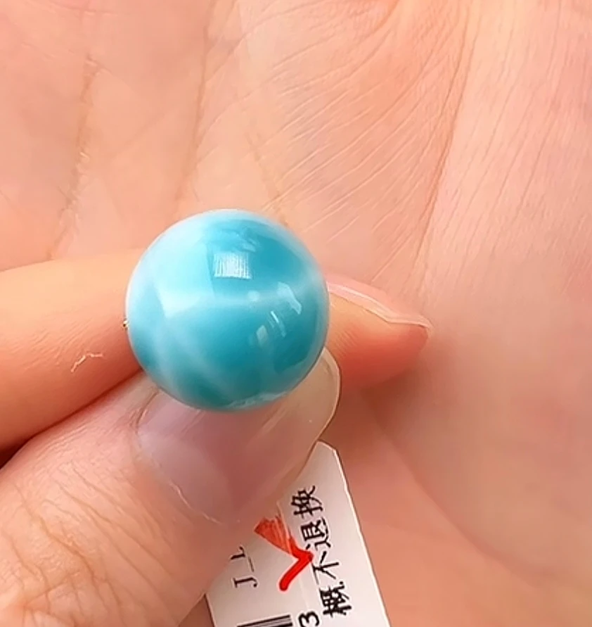 晶匠海纹石单珠14mm+ 编号H-JP57093