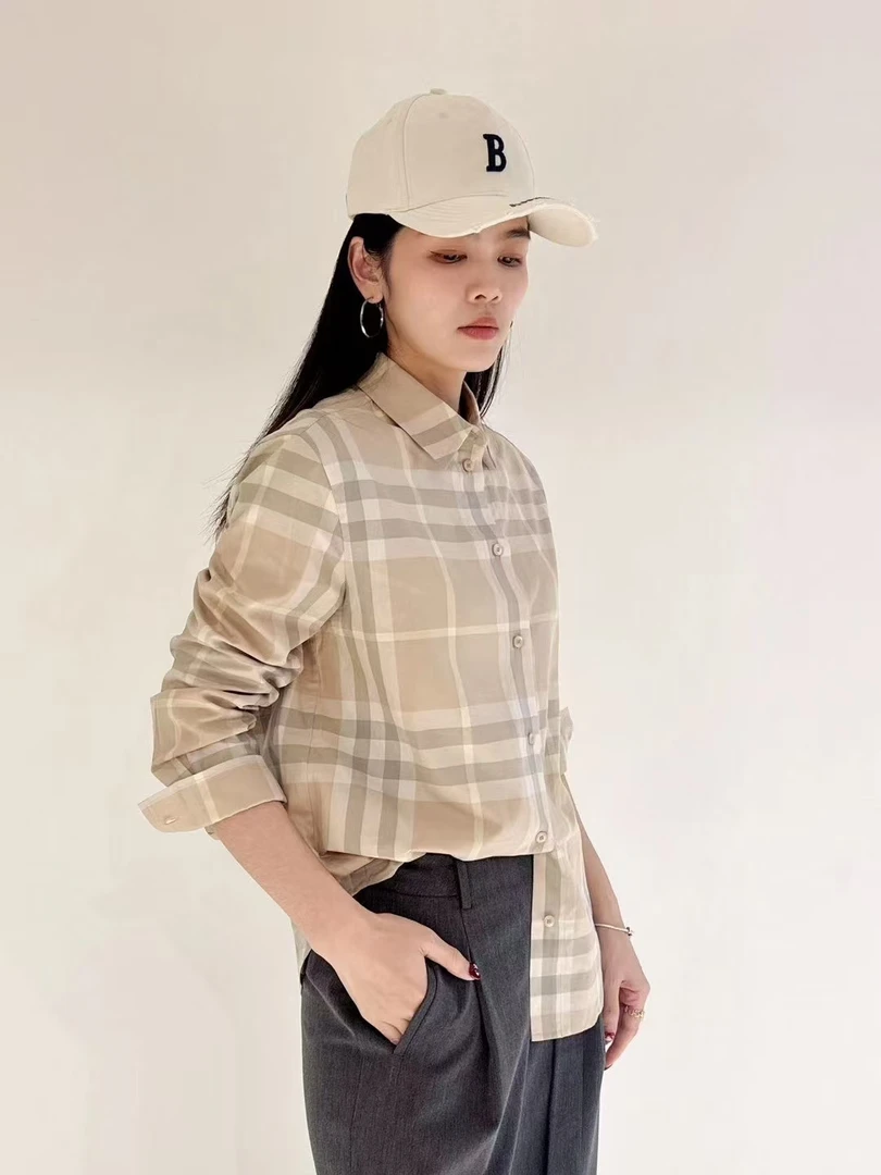 玛丝恩迪格纹衬衣