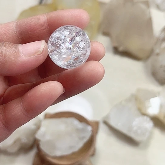 天然水晶球未镶嵌水晶x*y