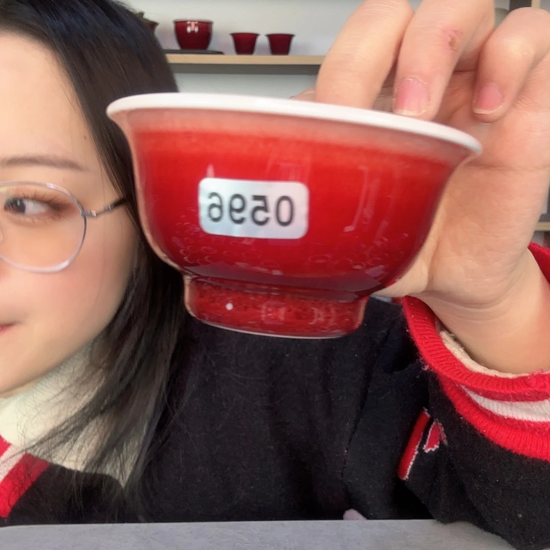 瓷片景德镇陶瓷郎红