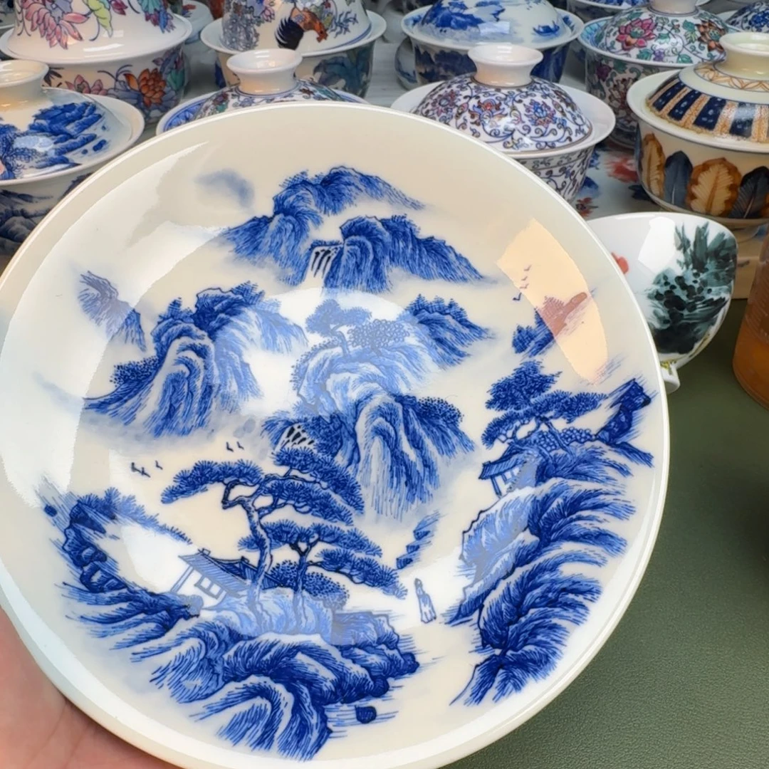 陶纯手工纯手绘茶具352
