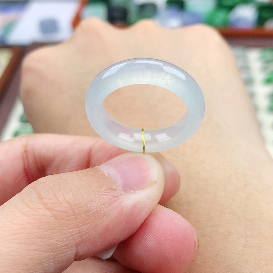 未镶嵌戒指翡翠17号