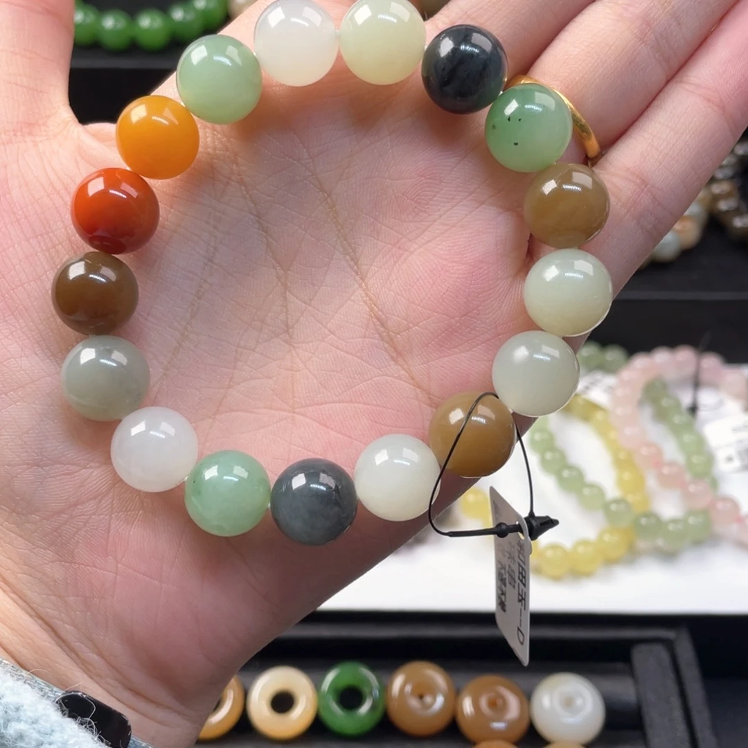 未镶嵌手串和田玉