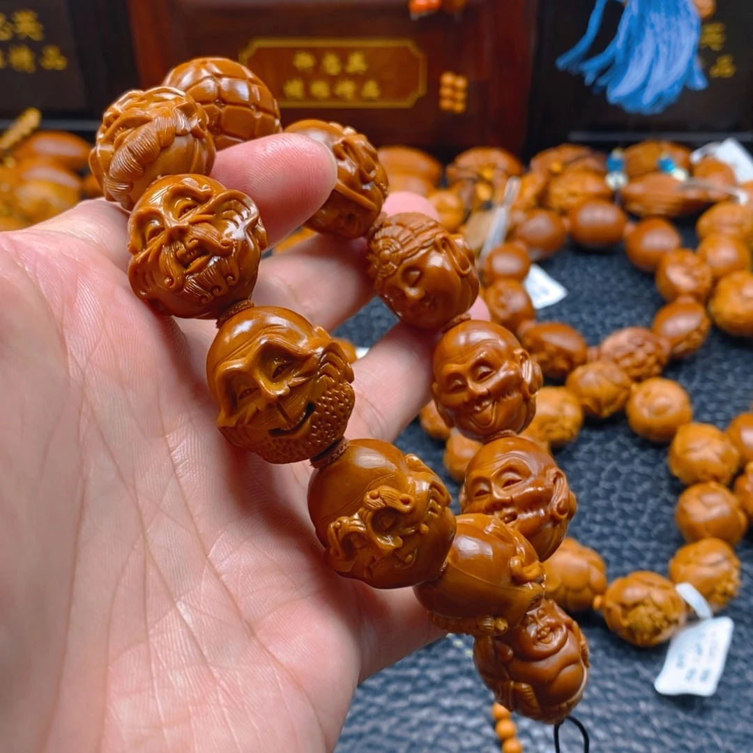 橄榄核手串/手链许静健2.1铁核殷派十八罗汉