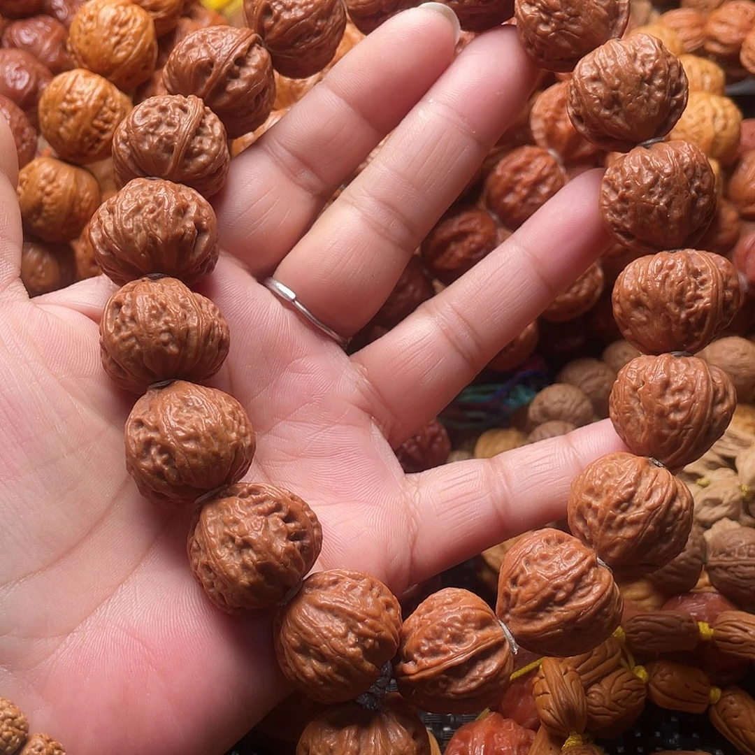 文玩核桃手串金蟾方墩