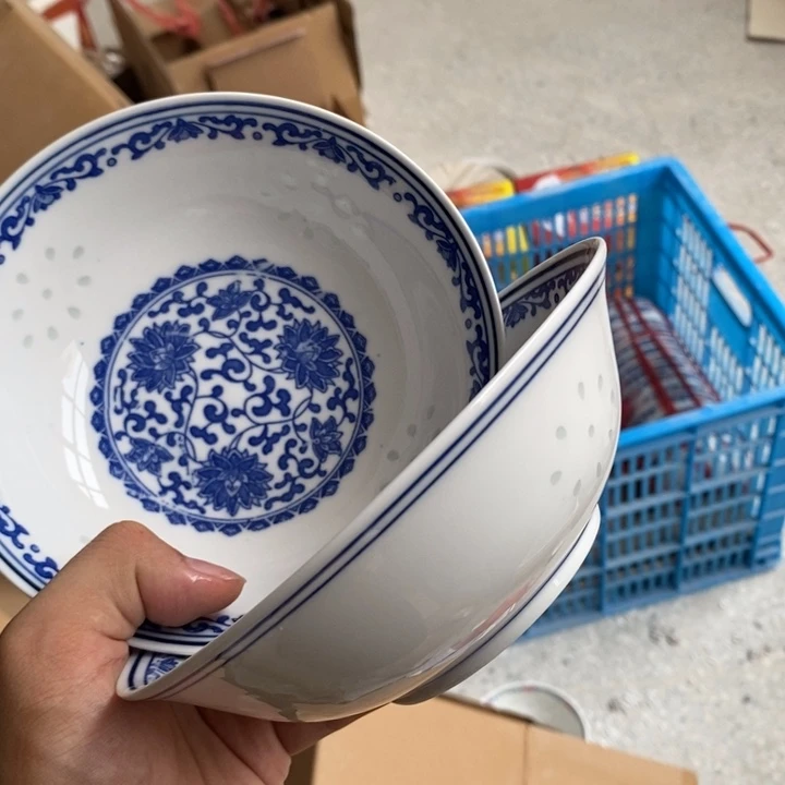 碗景德镇高温细白瓷餐具