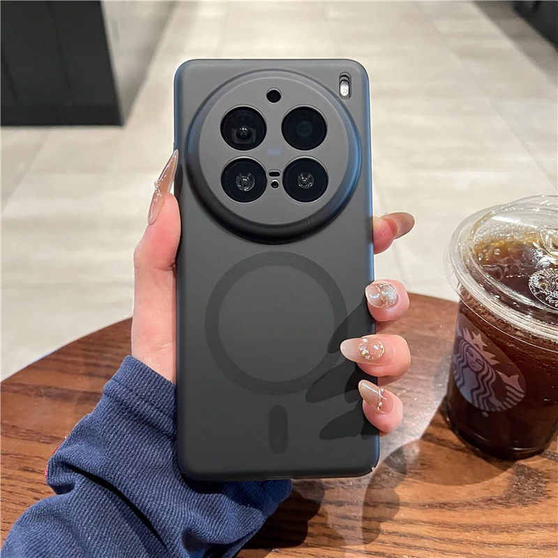 冰雾磨砂适用vivovivox200Pro手机壳x100 ultra磁吸x100s防摔硬壳