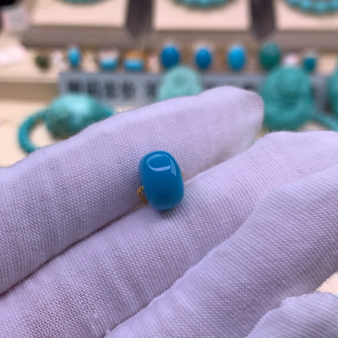 未镶嵌绿松石珠宝奇石10.6-7.2