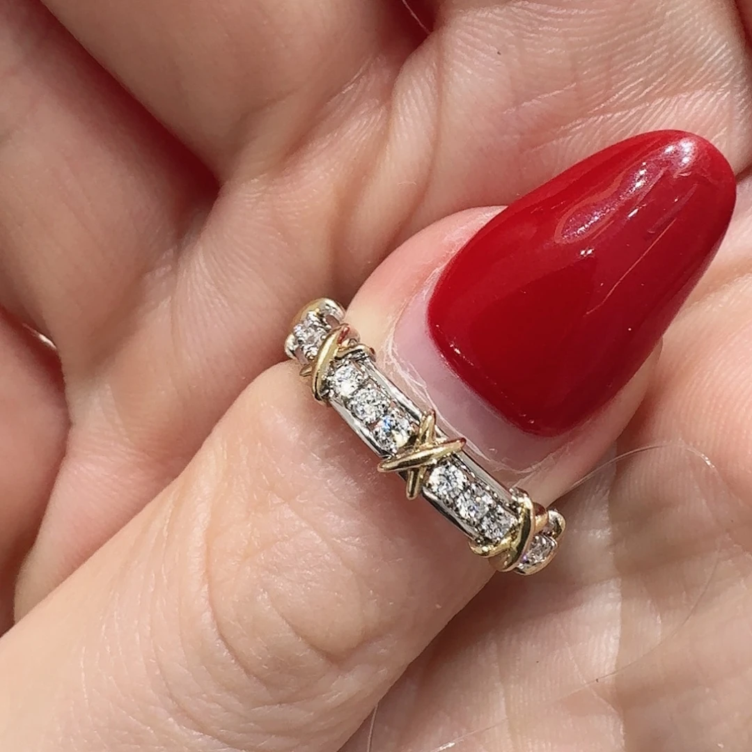 事***违18K金镶嵌实验室培育钻石13