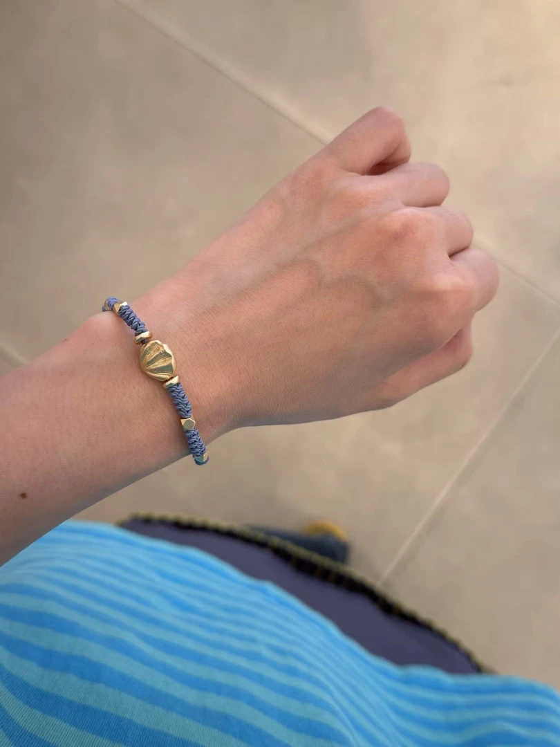 合金手链 【茉舍】Tender Voyage 编绳可抽拉手链TSVGBY04600-248