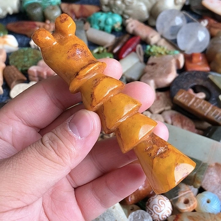 和田玉未镶嵌颈饰94