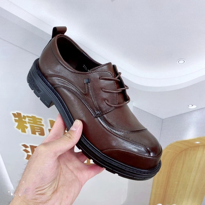 【断码】男士商务皮鞋系带百搭正装鞋休闲男皮鞋2350