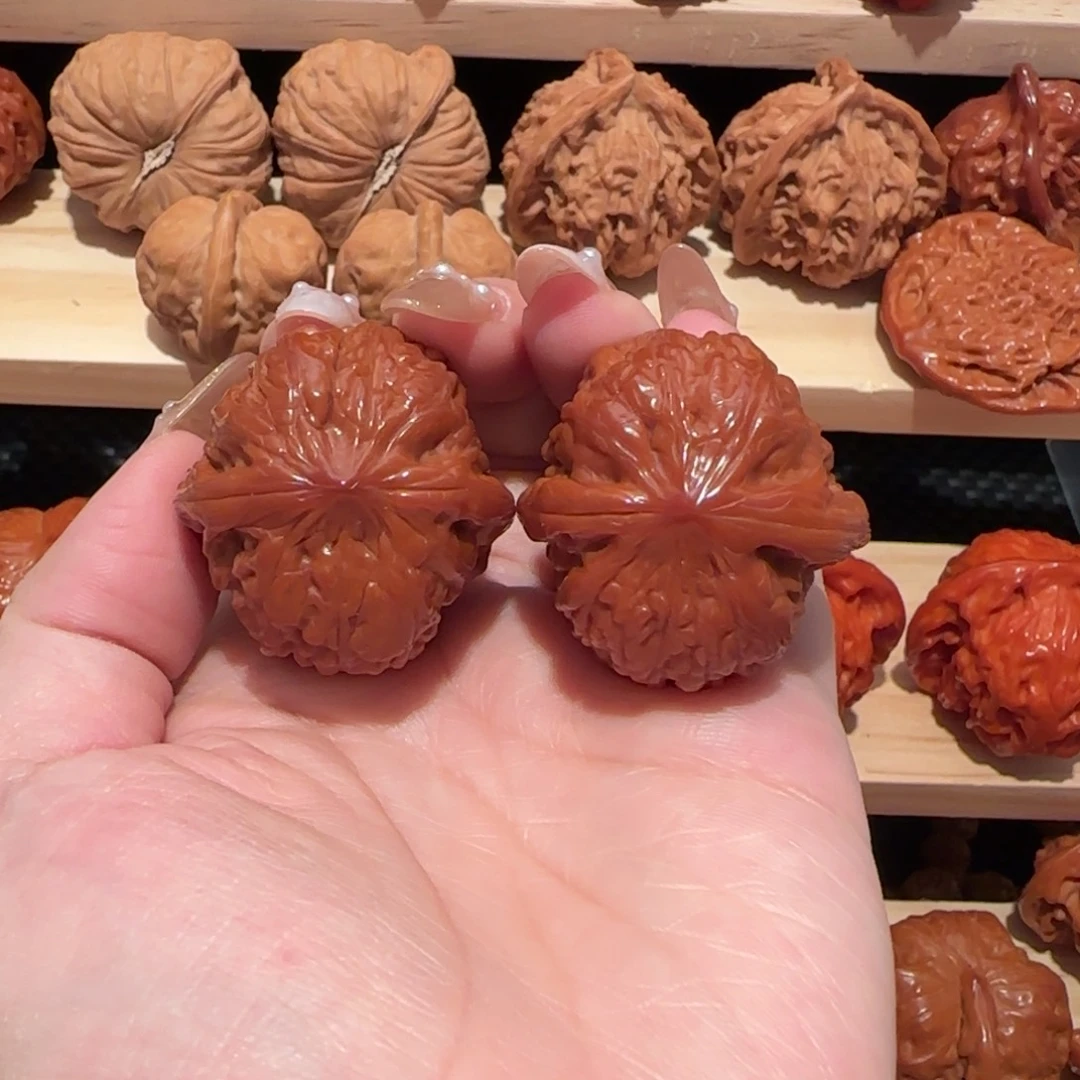 吊坠文玩核桃平谷聚宝盆35精品1125