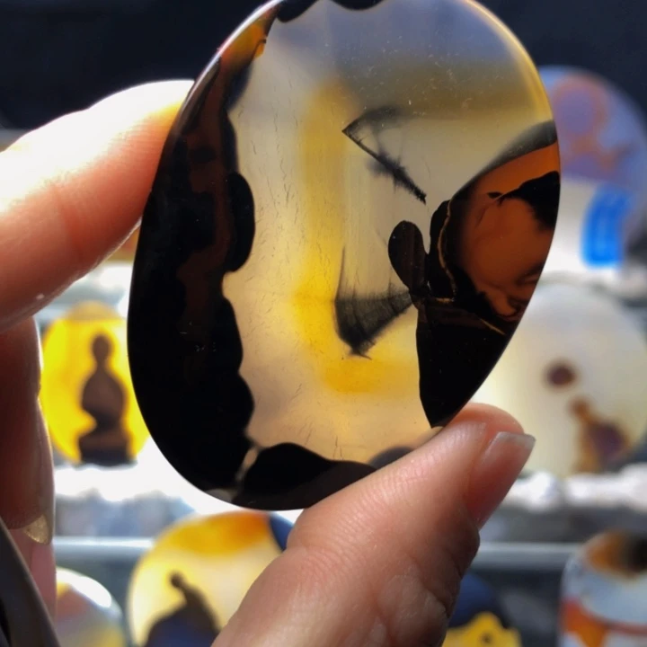 合金玛瑙/玉髓珠宝奇石16