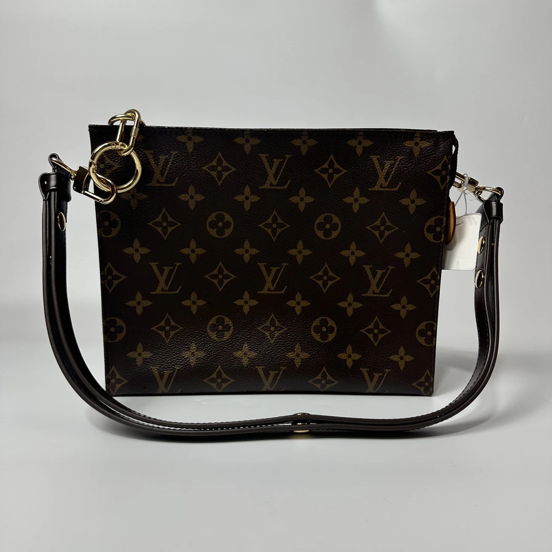 95新 LouisVuitton/路易威登 经典老花洗漱袋 Anwen 5174