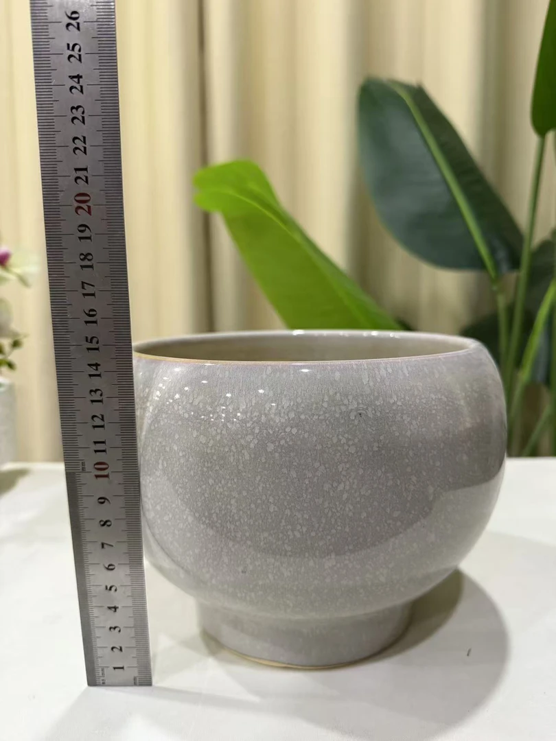 大口径粗陶花盆室内外通用适合多种花卉绿植盆栽装饰