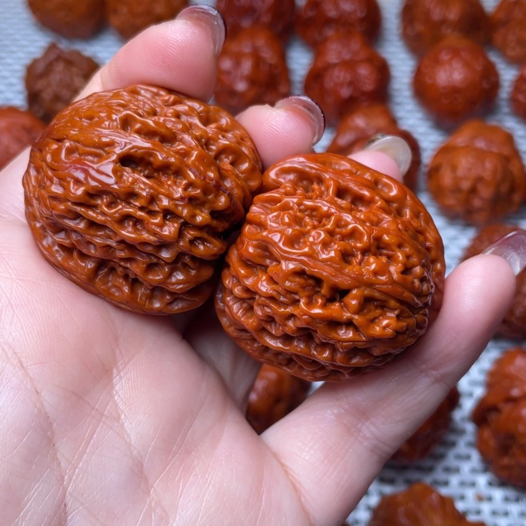 桃核吊坠M**`文玩核桃 手把件 南将石 38