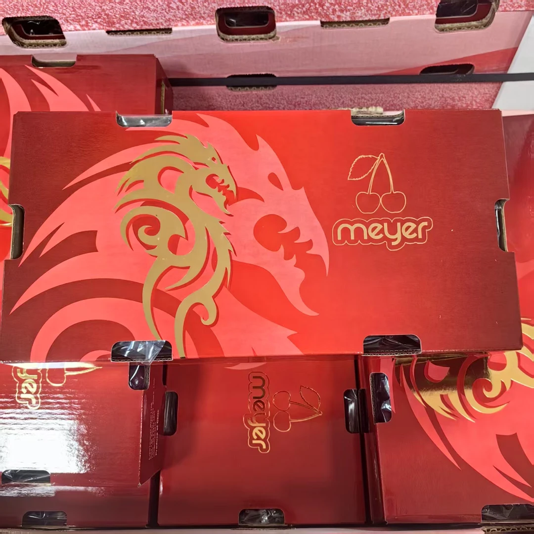 【原箱新到港】龙牌智利车厘子J净重4斤/箱海运新船 内附果径卡