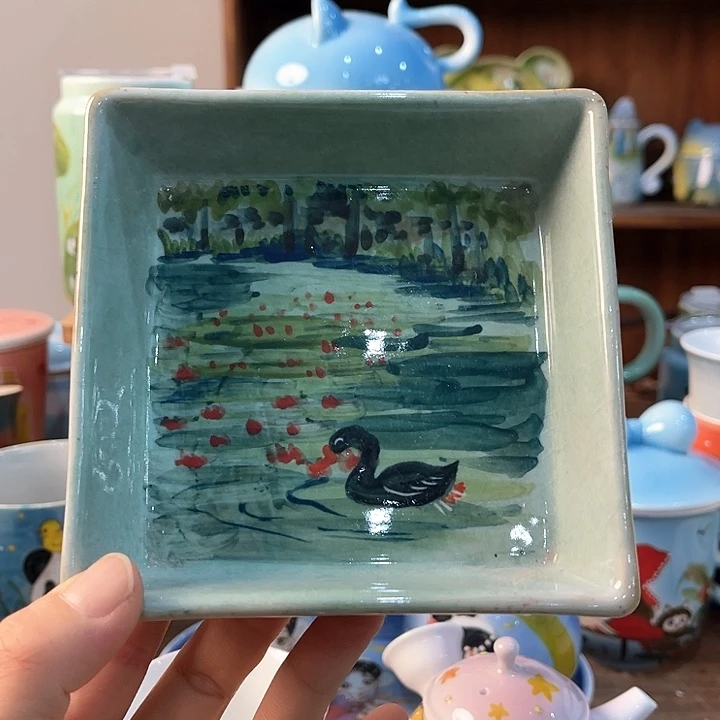 陶景德镇釉下手绘陶瓷