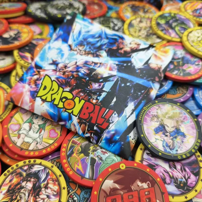 多卡娱龙珠陶瓷纪念币（3枚/袋）动漫人气周边玩具礼物国谷二创