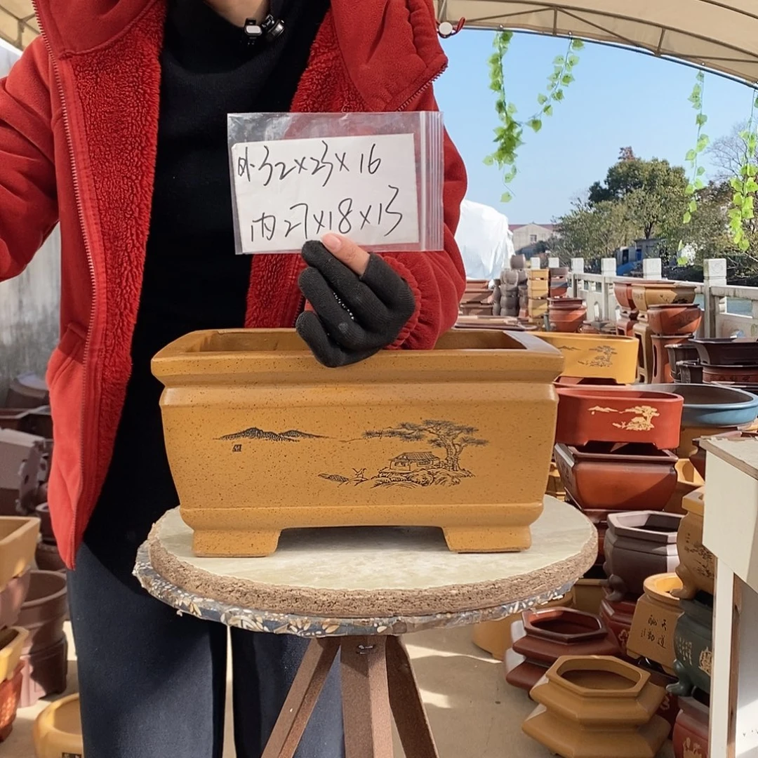 紫砂花盆紫砂花盆