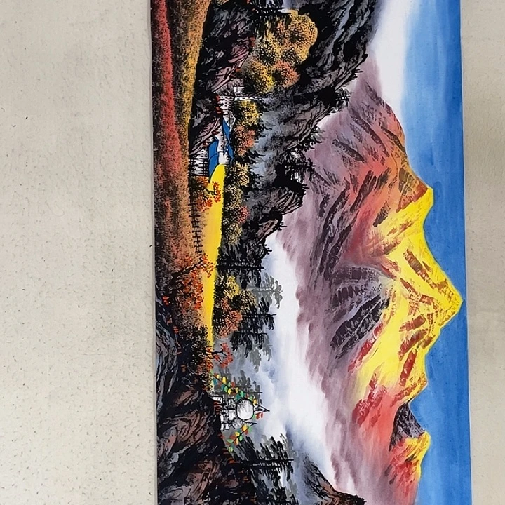 国画国画作品集的故事情节