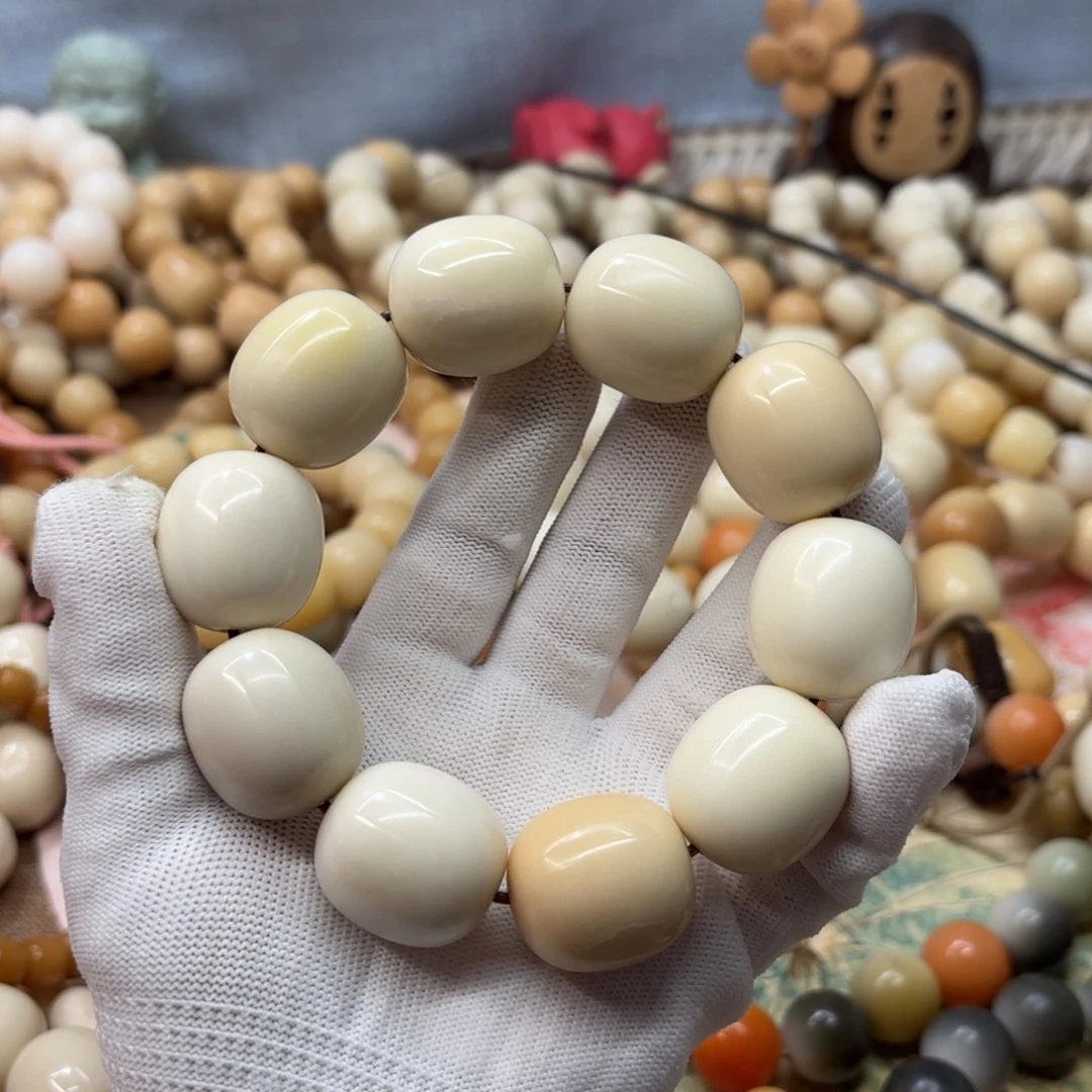 菩提根/象牙果吊坠26干磨大瑕疵牙果枣207