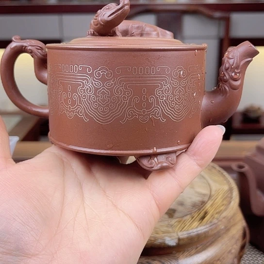 紫砂茶壶小*今天不知道
