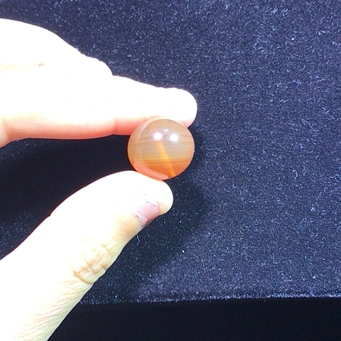 琥珀颈饰未镶嵌3*2福利，单珠一枚