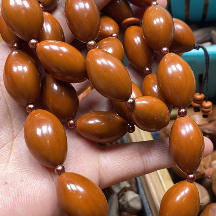 吊坠橄榄核半*心