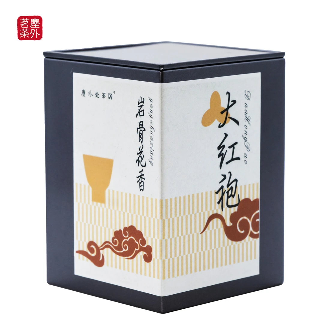 【尘外优选】闽北乌龙茶武夷岩茶大红袍岩骨花香小罐装（配茶样）