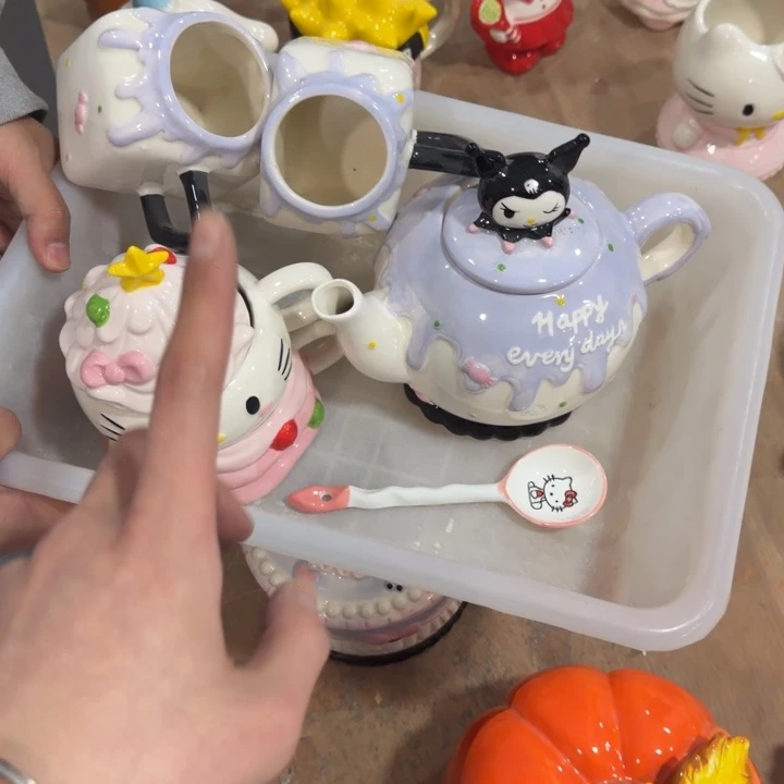 全新正版 釉下彩高温瓷 尾单