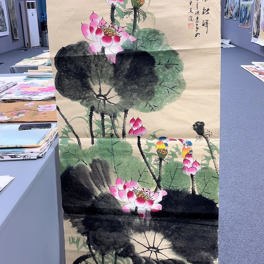 国画国画老师作品