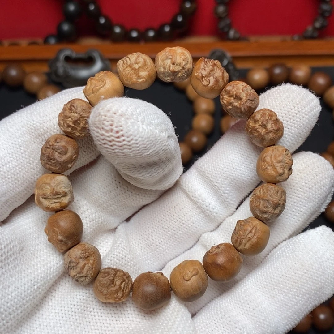 檀香木其他10横纹 十八罗汉 瑕疵体验