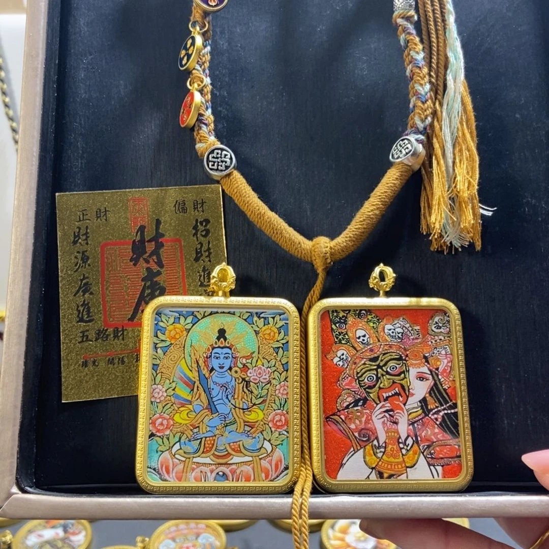 吊坠?****?美丽的唐卡结缘
