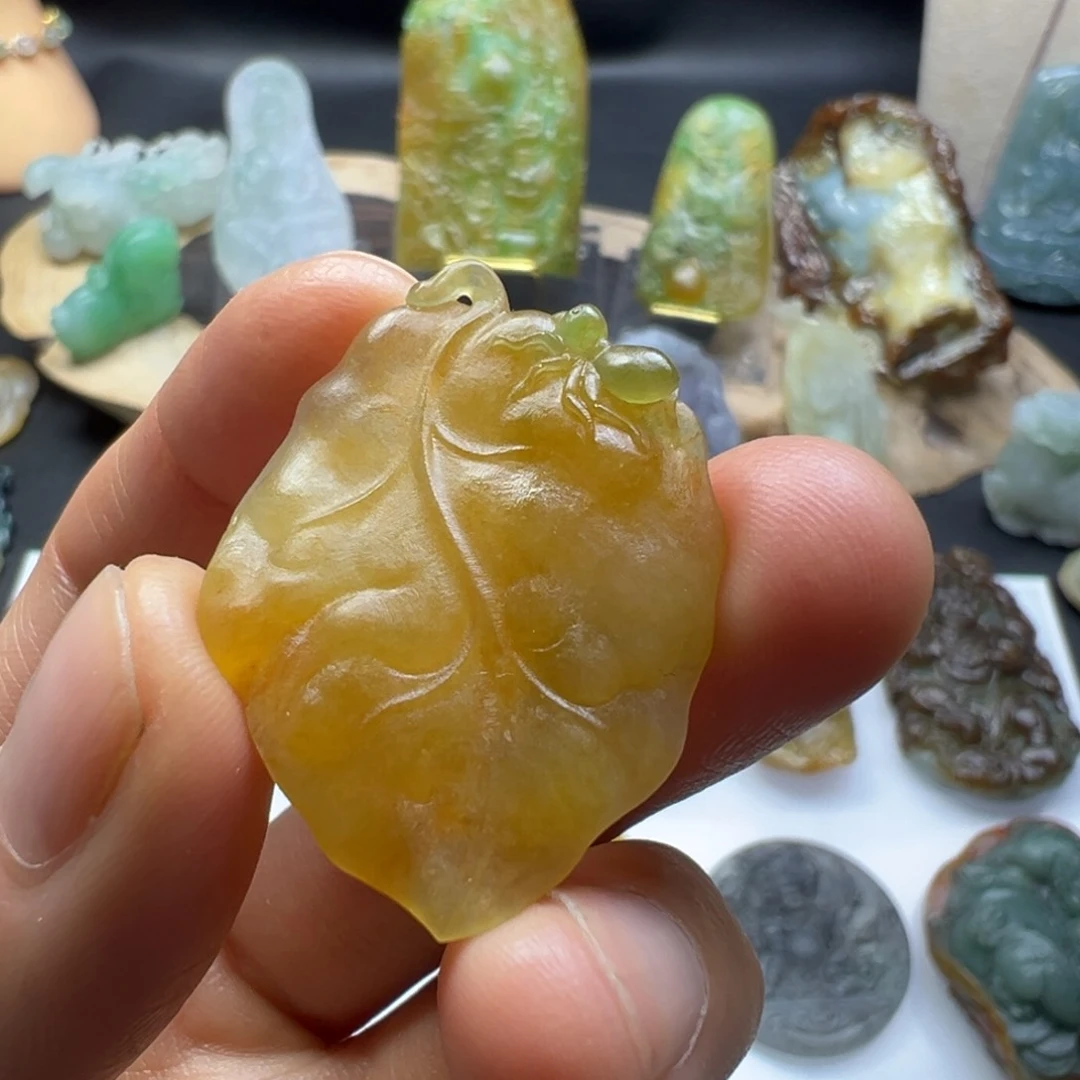 定制翡翠未镶嵌缅甸翡翠Ａ货大业有成