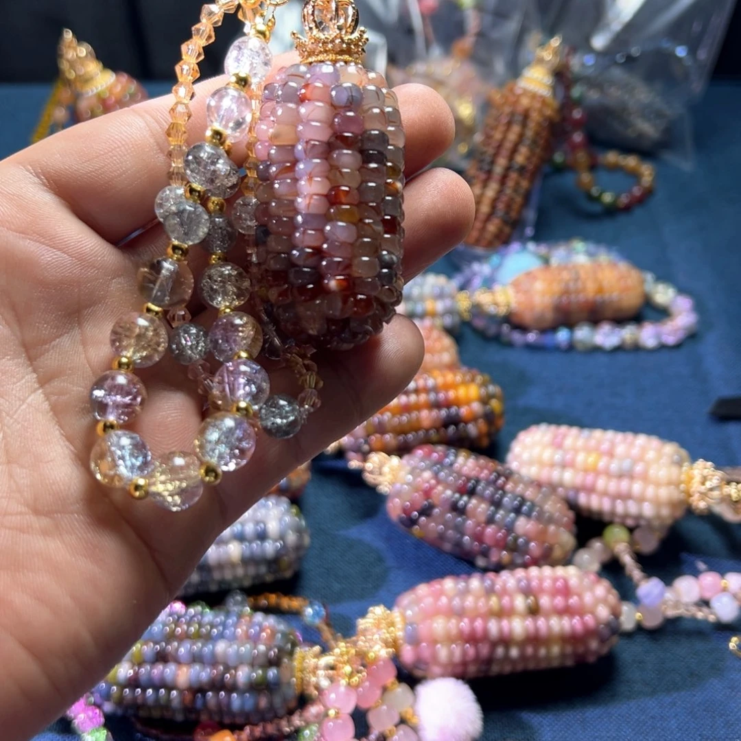 杰****友文玩玉米手把件